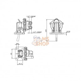 4225098M91KR; KRAMP; Pompe d'alimentation; pièce detachée