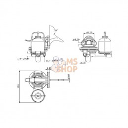 4225229M91KR; KRAMP; Pompe d'alimentation; pièce detachée