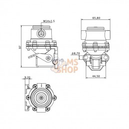 245191400KR; KRAMP; Pompe d'alimentation SLH; pièce detachée