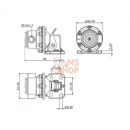 245192200KR; KRAMP; Pompe d'alimentation SLH; pièce detachée