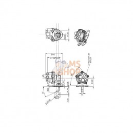 2641A063KR; KRAMP; Pompe d'alimentation Perkins; pièce detachée