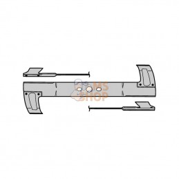 FGP011009; KRAMP; Lame p/Alko 478/19,7 mm Hi-lift; pièce detachée