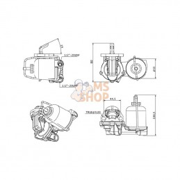 2641408KR; KRAMP; Pompe d'alimentation Perkins; pièce detachée