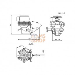 4757883KR; KRAMP; Pompe d'alimentation NH; pièce detachée