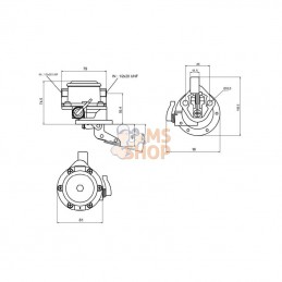 2641338KR; KRAMP; Pompe d'alimentation Perkins; pièce detachée