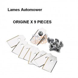 Kit de lames HM (9x) | Flymo