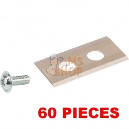 Kit de 60 Lames pour robot...