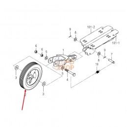 ROUE TRANSPORT MOTOBINEUSE...