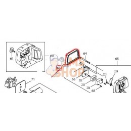 FILTRE À AIR | MAKITA