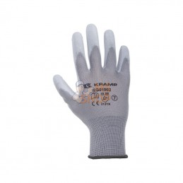 KG0100210P012; KRAMP; Gants Kramp 1.001 gris 10/XL 12 paires; pièce detachée