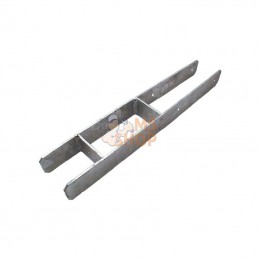 HS4263531399; KRAMP; Support poteau H FV 121/600x60; pièce detachée