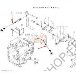 CABLE DE FREIN A MAIN | ISEKI