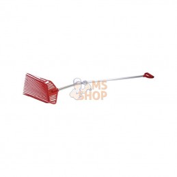 PO350020; POLET; Fourche pour excréments avec manche D en aluminium; pièce detachée