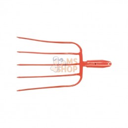 PO305001; POLET; Fourche à fumier 5 dents sans manche; pièce detachée