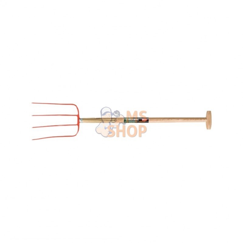 PO304000T; POLET; Fourche à fumier 4 dents, avec manche en T; pièce detachée PO304000T; POLET; Fourche à fumier 4 dents, avec manche en T; pièce detachée