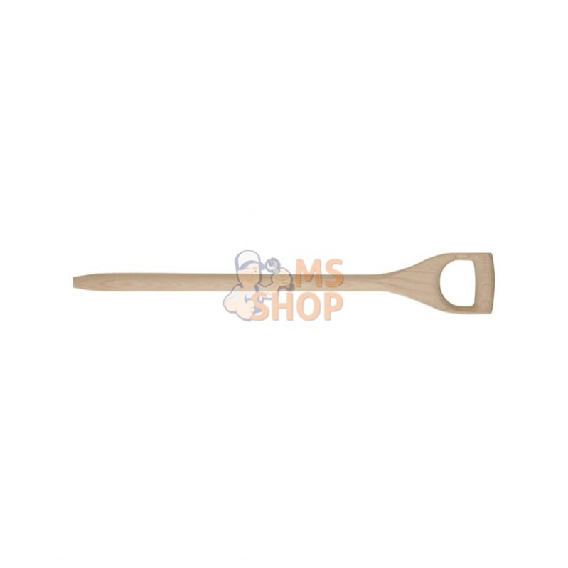 PO132285; POLET; Manche de bêche, droit, poignée en D 41 mm, 85 cm; pièce detachée