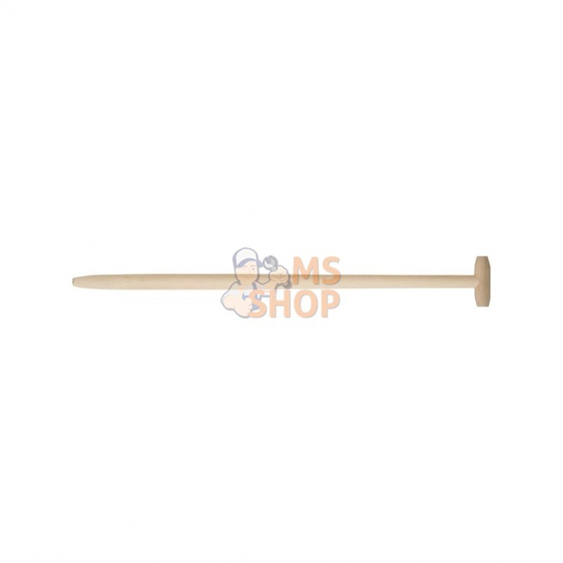 PO131200; POLET; Manche de bêche, droit, frêne, poignée en T 41 mm, 100 cm; pièce detachée