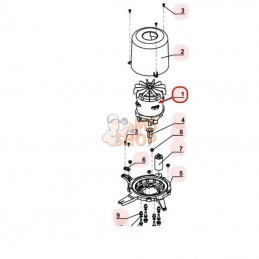 YY801800 MOTEUR ELECTRIQUE...