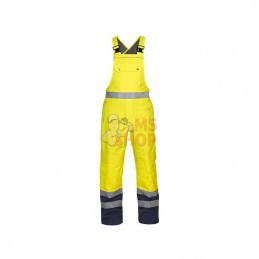072260YN3XL; HYDROWEAR; Salopette imperméable Utting SNS haute visibilité jaune/bleu marine taille 3XL; pièce detachée