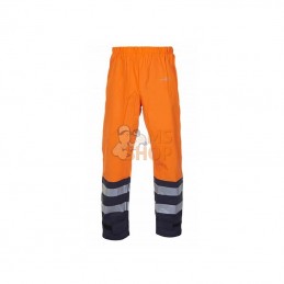 014580FOXL; HYDROWEAR; Pantalon imperméable Vale PU élastique haute visibilité orange taille XL; pièce detachée