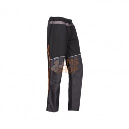 1SRRAL; SIP; Pantalon imperméable Noir/Hi-Vis Orange L; pièce detachée