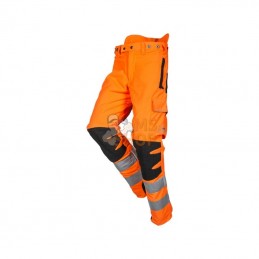 1SNS3XL; SIP; Pant sciage Hi-Vis orange, 3XL; pièce detachée