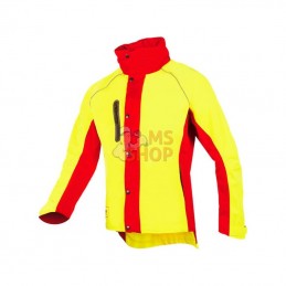 1SLRYRXS; SIP; Veste imperméable Hi-Vis jaune/Red XS; pièce detachée