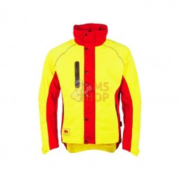 1SLRYRXS; SIP; Veste imperméable Hi-Vis jaune/Red XS; pièce detachée