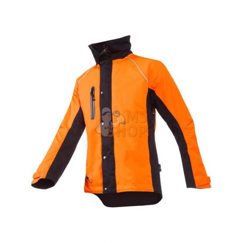 1SLROBXS; SIP; Veste imperméable Hi-Vis Orange/Noir XS; pièce detachée