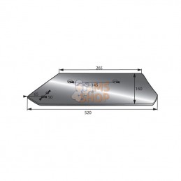 010250; GOIZIN; Soc renforcé G 12" Goizin; pièce detachée