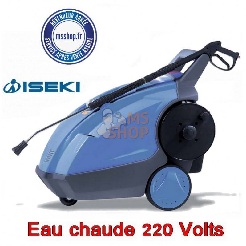 NETTOYEUR HAUTE PRESSION EAU CHAUDE 220V ISEKI KPW600HW - MSSHOP