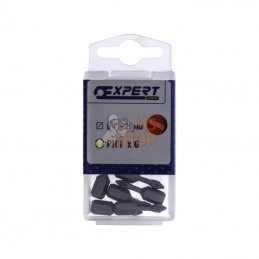 E113685; EXPERT; Emb. 1/4" torsion PH 1 x6pcs; pièce detachée