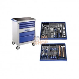 E220310; EXPERT; Servante + compo. 123 outils; pièce detachée
