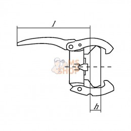 6209900Z; KRAMP; Bouch. de fermet. fem. 6"; pièce detachée