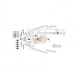 HN0240204210; UNBRANDED; Extension enclume M10; pièce detachée