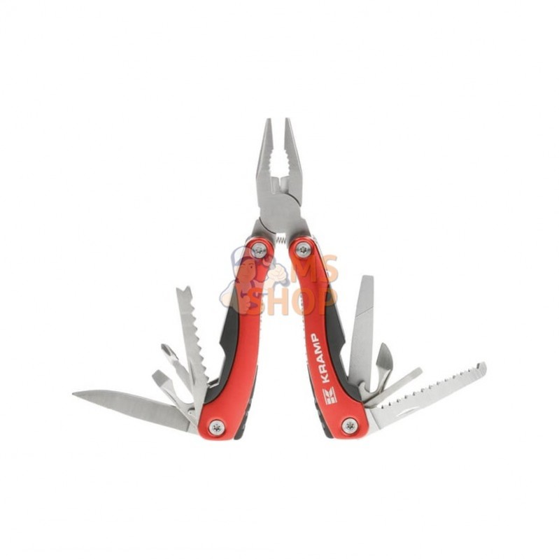 KRA00900019023; KRAMP; Outil multifonction 11 fonctions rouge; pièce detachée KRA00900019023; KRAMP; Outil multifonction 11 fonctions rouge; pièce detachée