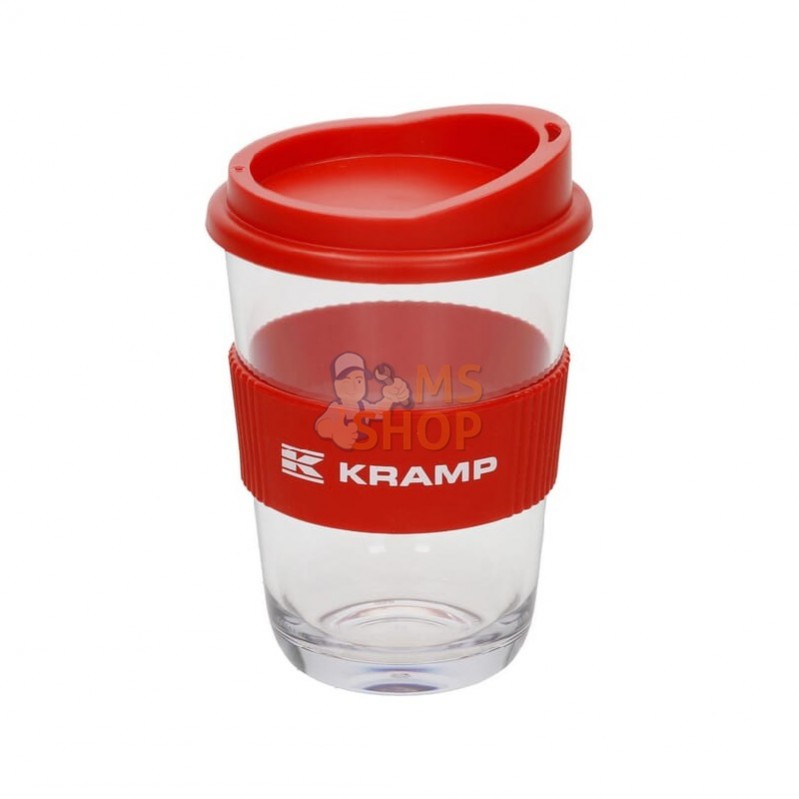 KRA00900019016; KRAMP; Gobelet transparent avec couvercle 300ml; pièce detachée