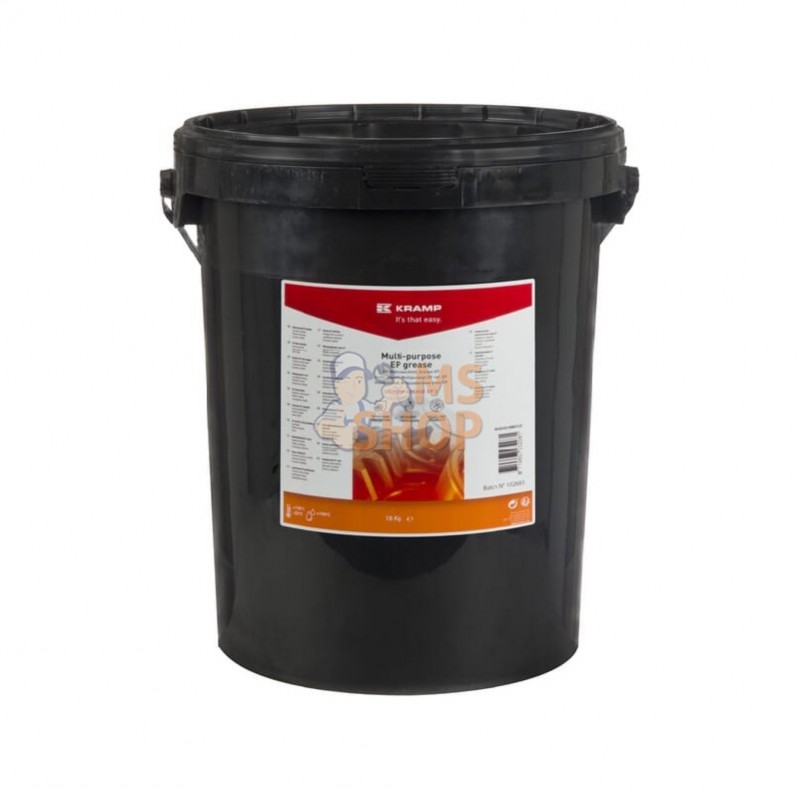 80221018WEKR; KRAMP; Graisse EP multi-usages 18 kg; pièce detachée 80221018WEKR; KRAMP; Graisse EP multi-usages 18 kg; pièce detachée