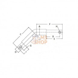 Z436135KR; KRAMP; Axe 28/36/28x28mm Kramp; pièce detachée