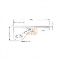 TL100203KR; KRAMP; Kit de réparation pour crochet; pièce detachée