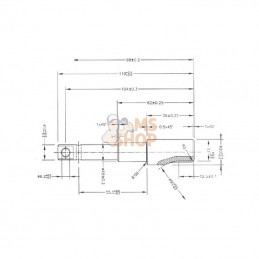 TL100202KR; KRAMP; Kit de réparation pour crochet; pièce detachée