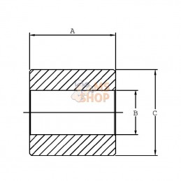 Z922128KR; KRAMP; Bague de réduction Ø22/28mm; pièce detachée