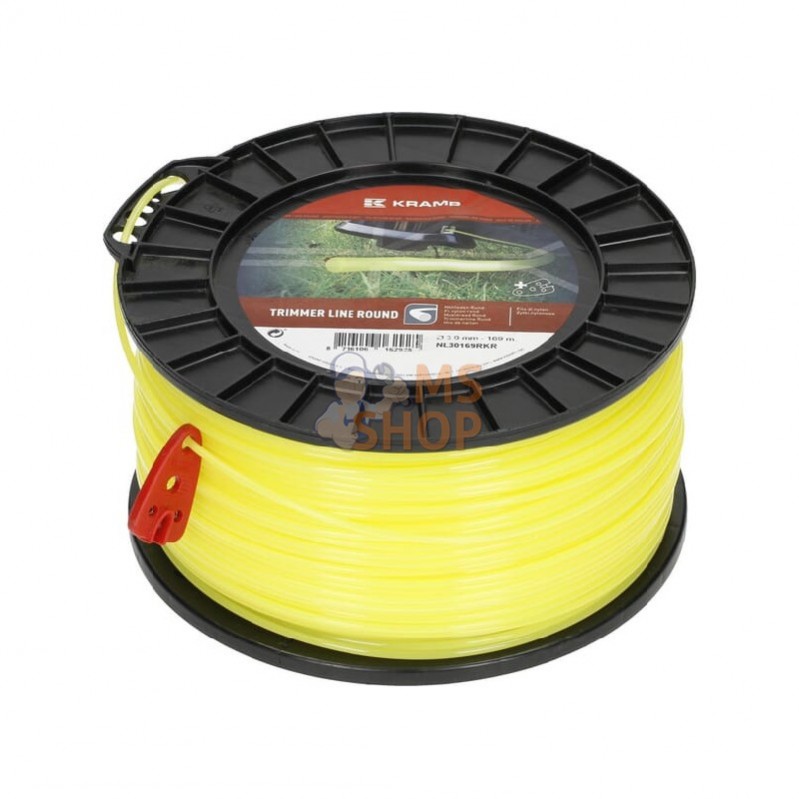 NL30169RKR; KRAMP; Fil de coupe Ø 3mm 169m rond jaune Kramp; pièce detachée
