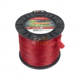 NL27360TCKR; KRAMP; Fil de coupe Ø 2.65mm 360m torsadé rouge Kramp; pièce detachée