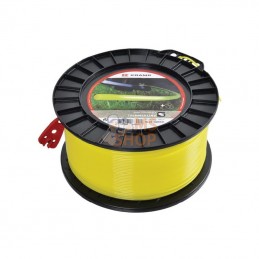 NL24180RKR; KRAMP; Fil de coupe Ø 2.4mm 180m rond jaune Kramp; pièce detachée