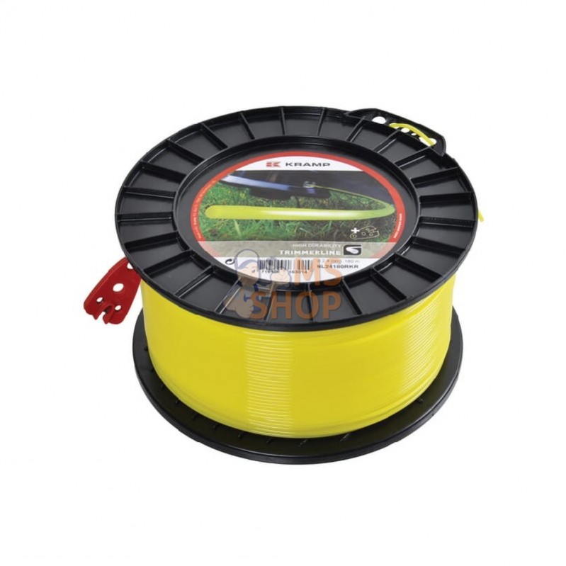 NL24180RKR; KRAMP; Fil de coupe Ø 2.4mm 180m rond jaune Kramp; pièce detachée