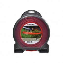 NL2415TCKR; KRAMP; Fil de coupe Ø 2.4mm 15m torsadé rouge Kramp; pièce detachée