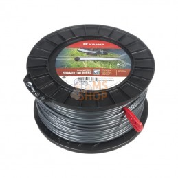 NL35120TRKR; KRAMP; Fil de coupe Ø 3.5mm 120m rond Titanium Power gris Kramp; pièce detachée