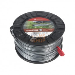 NL3595TSKR; KRAMP; Fil de coupe Ø 3.5mm 95m carré Titanium Power gris Kramp; pièce detachée