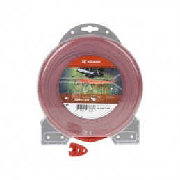 NL2488TCKR; KRAMP; Fil de coupe Ø 2.4mm 88m torsadé rouge Kramp; pièce detachée